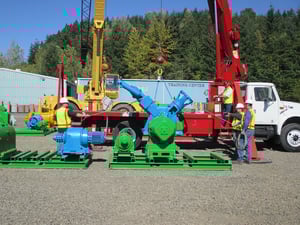 Crane Training Yard - Woodland