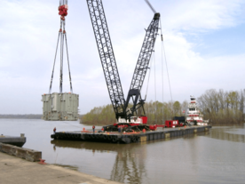Unique Mobile Cranes on Barges Lesson