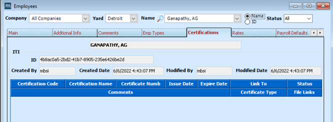 nexgen panorama id certification