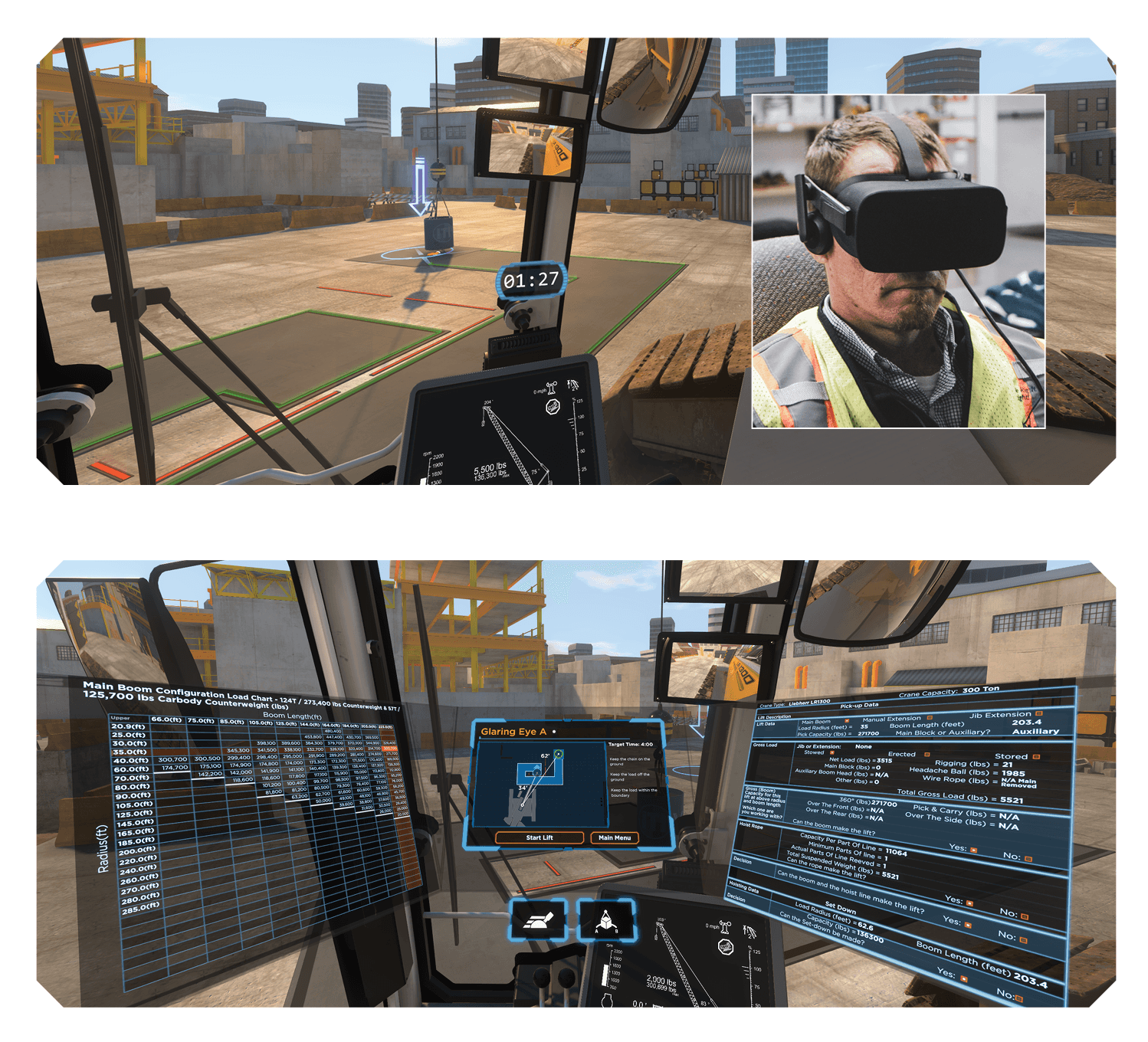 Heavy Lift Crane Simulator